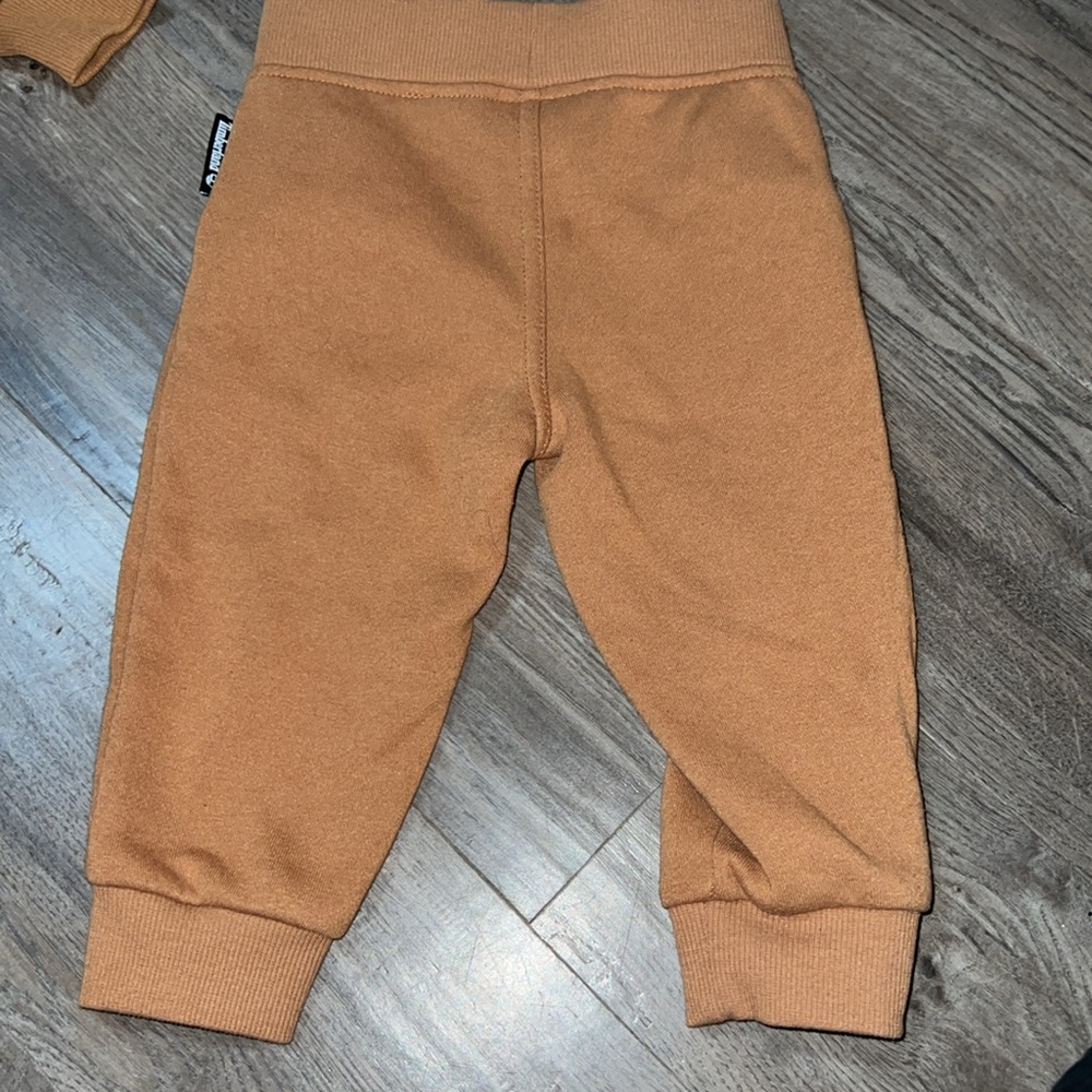 Kids Tan Hoodie and Jogger Set Sz 12 m - Picture 5 of 5